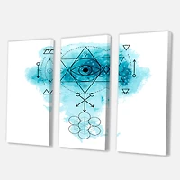 Designart - Symbol of Alchemy and Sacred Geometry II