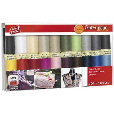 Gütermann Basics Sew-All Polyester Thread Set