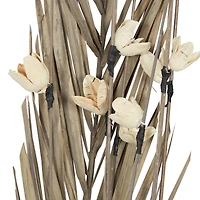 Set of 2" Brown Wood Natural Foliage, 7" x 58"