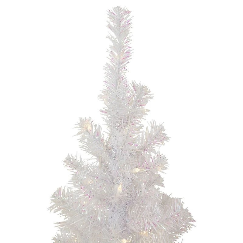4ft. Pre-Lit White Rockport Pine Artificial Christmas Tree