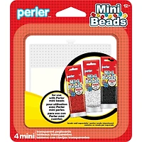 Perler™ Mini Bead Pegboards, 4ct.