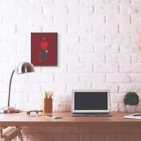 Stupell Industries Tiger Woods Fashion Design Wall Accent with Black Frame