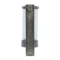 Grey Aluminum Contemporary Wall Sconce, 16" x 5" x 7"