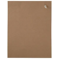 JAM Paper Brown Kraft Circle Label Stickers