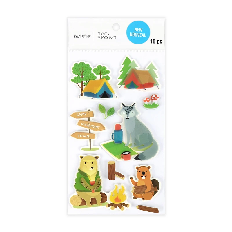 Animal Camper Stickers by Recollections™