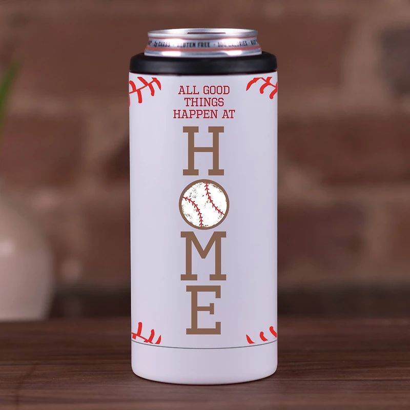 No Place Like Home Baseball 12oz. Koozie
