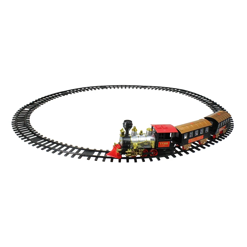 17-Piece Battery Operated Lighted & Animated Classics Train Set with Sound