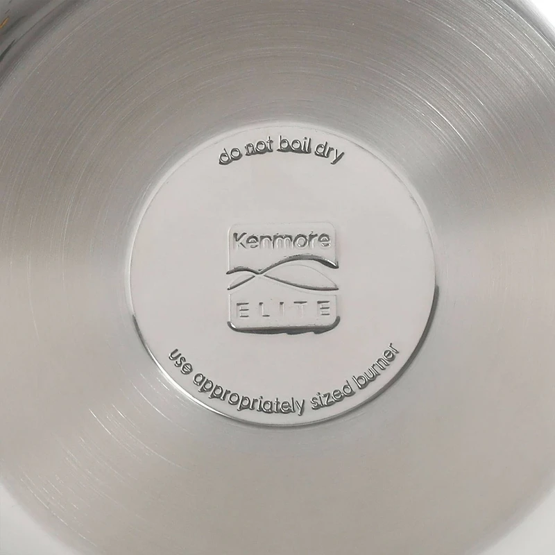 Kenmore® Elite Devon 10-Piece Heavy Gauge Stainless Steel Cookware Set