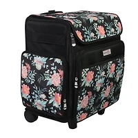 Everything Mary Flowers Rolling Craft Bag