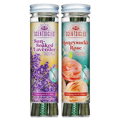 Scentsicles Stick Sun-Soaked Lavender and Honeysuckle Rose, 2 pack of 6