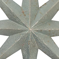 Hello Honey® Metal Compass Wall, Distressed Aqua