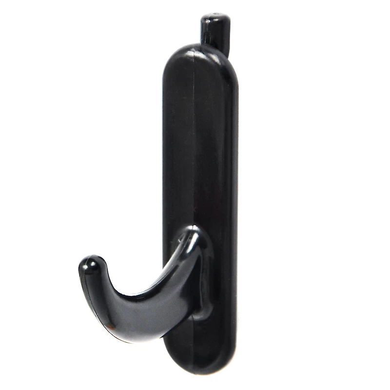 Short Black Pegboard Hooks, 5ct. by Simply Tidy®