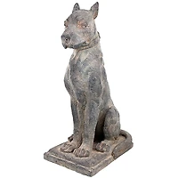 Design Toscano 32" The Great Dane Sentinel Quiet Strength Dog Statue