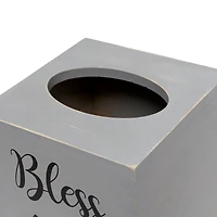 Elegant Designs Bless You Tissue Box Cover
