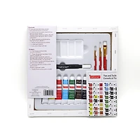 11" x 11" Christmas Cocoa Canvas Painting Kit by Artist's Loft™