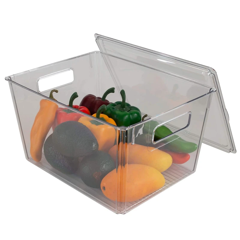 Kitchen Details Clear 8 Piece Refrigerator Organizer Set