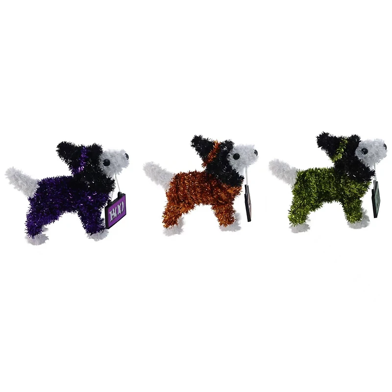 Assorted 7" Halloween Tinsel Dog, 1pc. by Ashland®