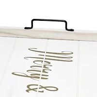 Elegant Designs™ 15.5" Merry & Bright Serving Tray with Handles