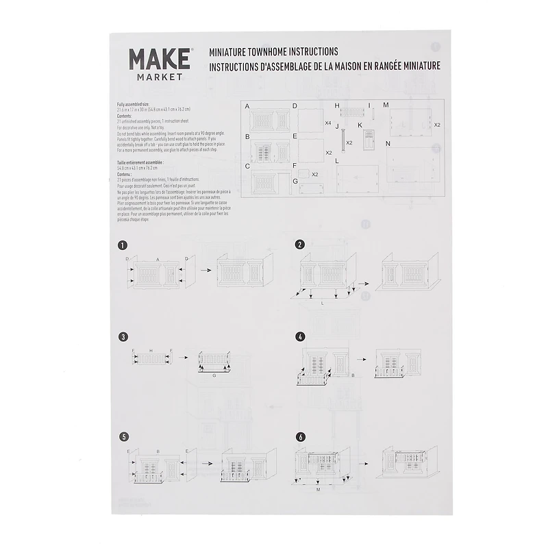 Miniature Townhome by Make Market®