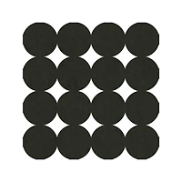 RoomMates Charcoal Modern Circles Acoustical Peel & Stick Tiles