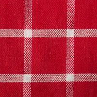 DII® 108" Holly Berry Plaid Table Runner