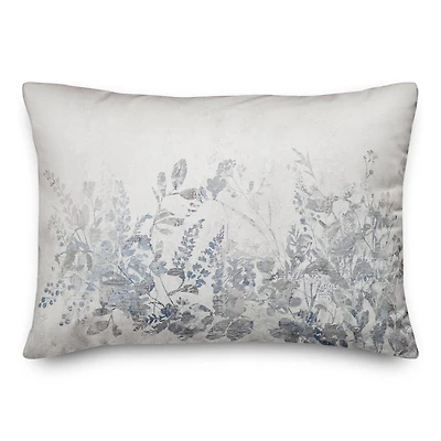 Shades Of Blue 20" x 14" Throw Pillow