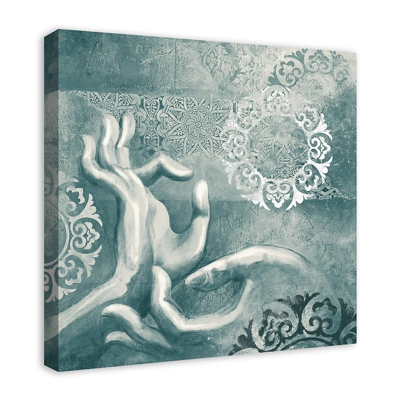 Buddha Hands Canvas Wall Art