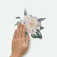 RoomMates White & Pink Floral Bouquet Peel & Stick Giant Wall Decals
