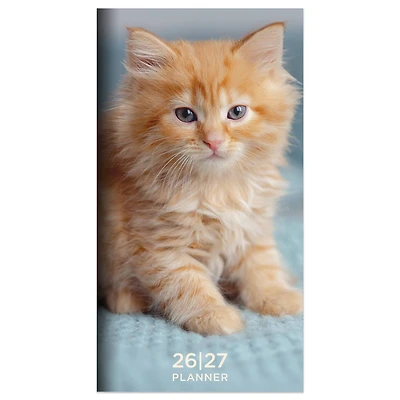 2026-2027 Kitten Small Monthly Pocket Planner
