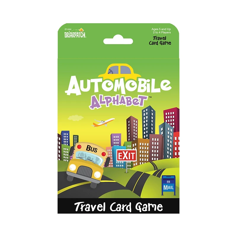 Automobile Alphabet Travel Card Game