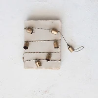 Hello Honey® 6ft. Gold Metal Bell Garland