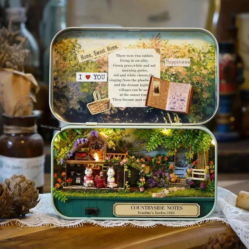 Wizardi Miniature Roombox: Countryside Notes