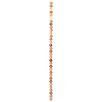 12 Pack: Light Pink & Orange Sunstone Round Beads, 6mm by Bead Landing™