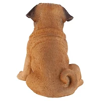 Design Toscano 7" Pug Puppy Partner Collectible Dog Statue