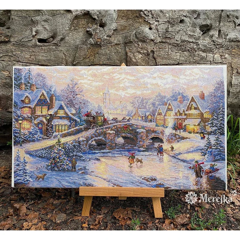 Merejka Spirit of Christmas Counted Cross Stitch Kit