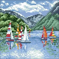 Crafting Spark Sailing Ships Diamond Painting Kit