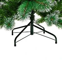 6ft. Unlit Two-Tone Spruce Pine Glitter Tip Medium Artificial Christmas Tree