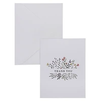 Flowers Thank You Blank Greeting Card Set by Celebrate It™