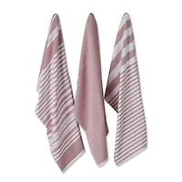 DII® Barn Red French Terry Dishtowel Set