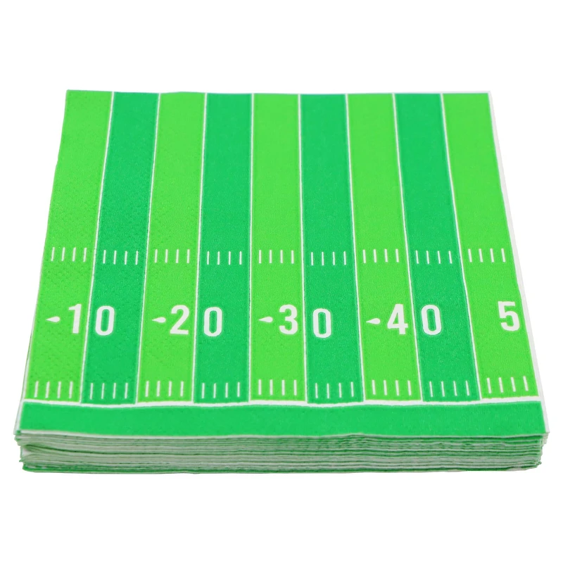 Football Field Cocktail Paper Napkins, 20ct. by Celebrate It™