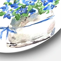 Designart - Blue and Red Houseplants