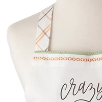 DII® Crazy Pumpkin Lady Printed Apron