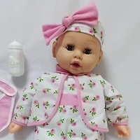 Goldberger Baby's First® So Big Baby™ 19" Baby Doll with Rose Floral Pajamas