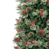 7.5ft. Unlit Slim Feel Real® Virginia Pine Artificial Christmas Tree