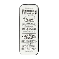 Black & White Metal Farmhouse Sign Wall Decor