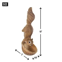 13" Scurrying Squirrel Bird Feeder