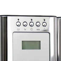 Russell Hobbs Silver Stainless Steel 8 Cup Glass Coffeemaker