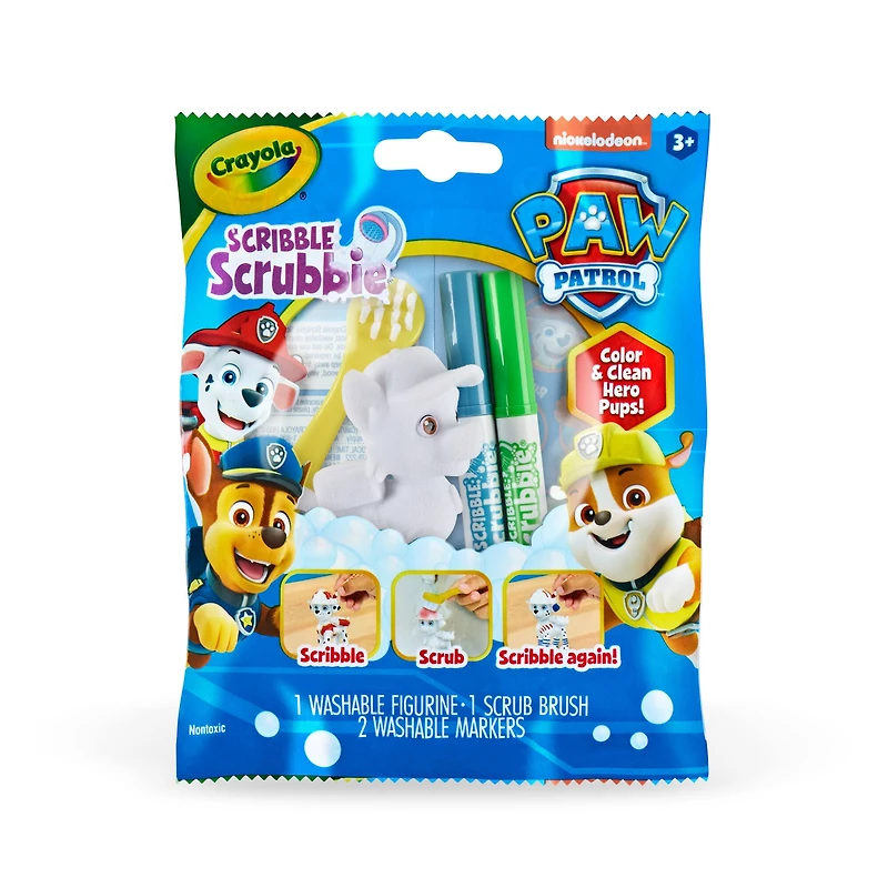 Assorted Crayola® PAW Patrol™ Scribble Scrubbie® Kit, 1pc.