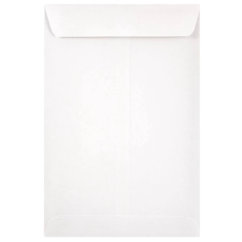 JAM Paper 6" x 9" White Open End Catalog Commercial Envelopes