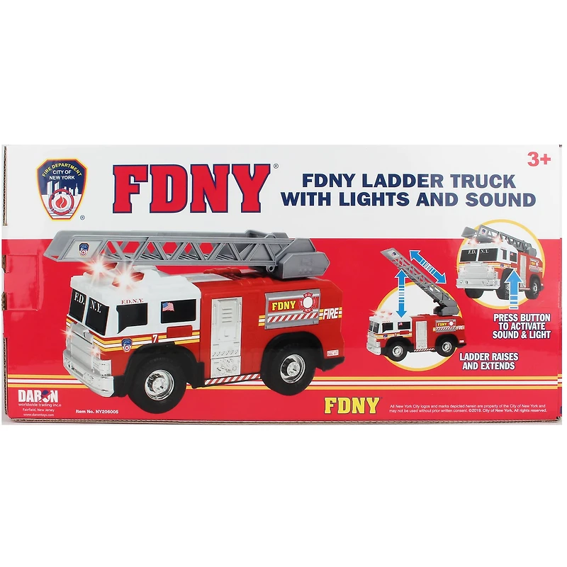 Daron FDNY Ladder Truck Toy